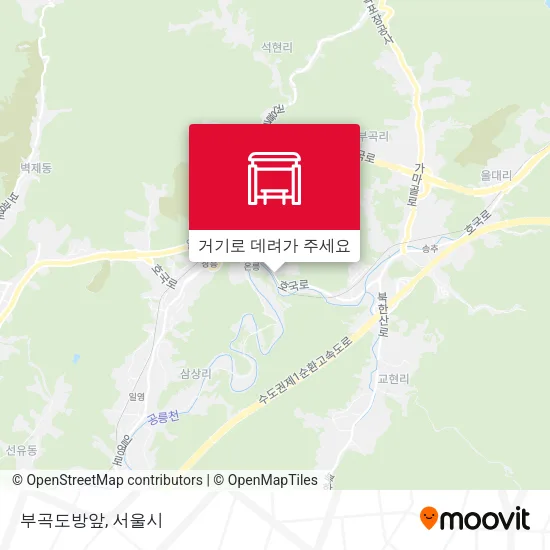 부곡도방앞 지도