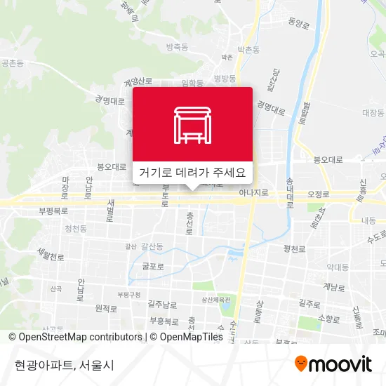 현광아파트 지도