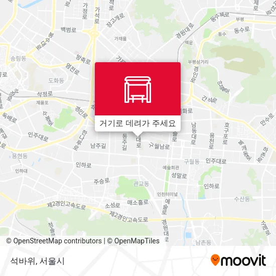 석바위 지도