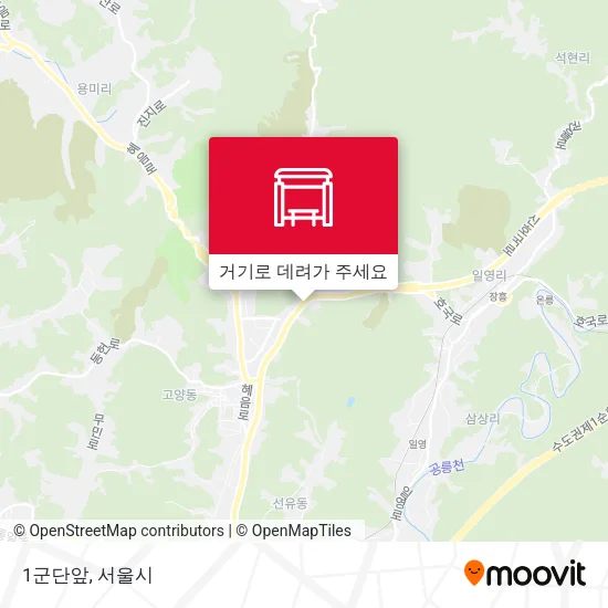 1군단앞 지도