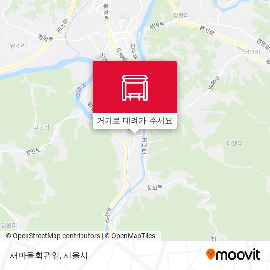 새마을회관앞 지도
