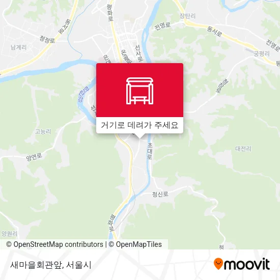 새마을회관앞 지도