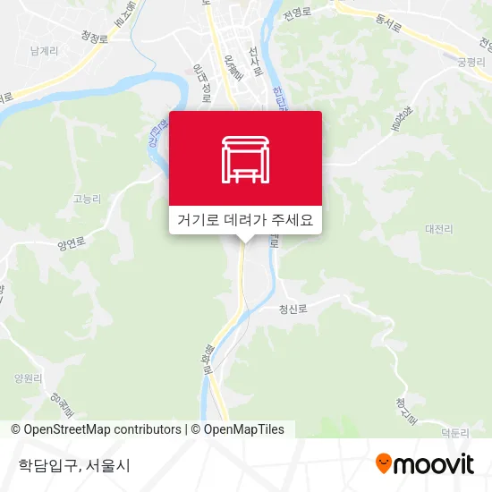학담입구 지도