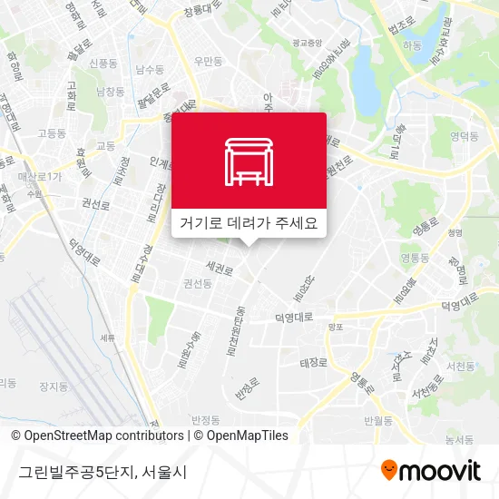 그린빌주공5단지 지도