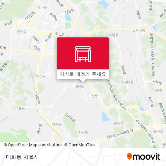 매화동 지도