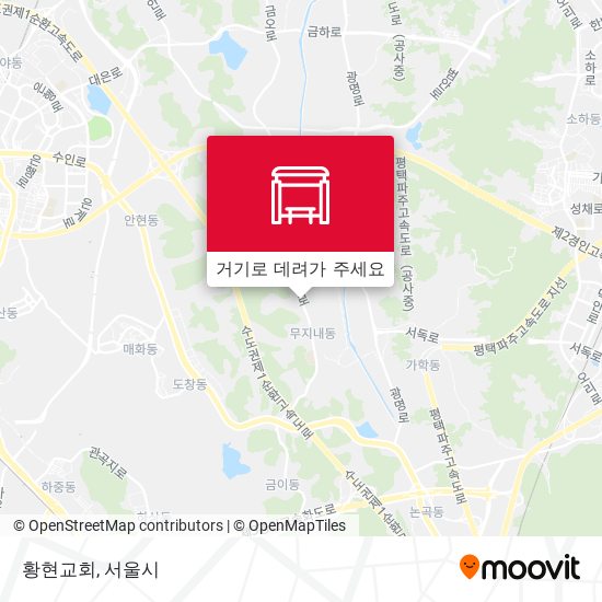 황현교회 지도
