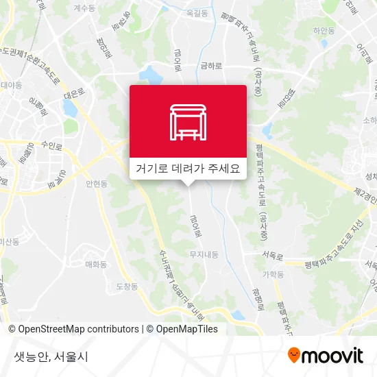 샛능안 지도