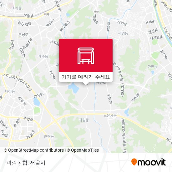 과림농협 지도