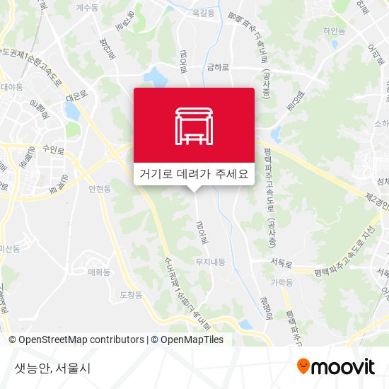 샛능안 지도