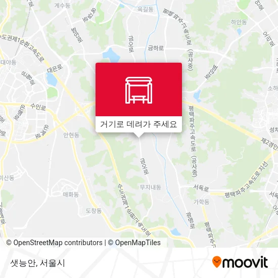 샛능안 지도