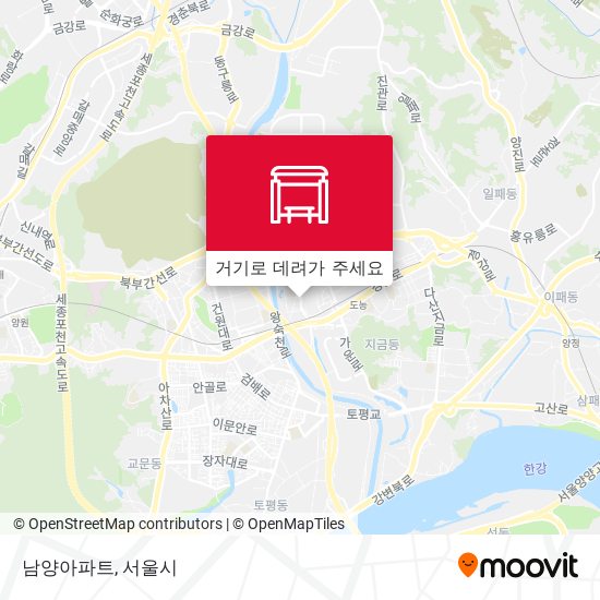 남양아파트 지도