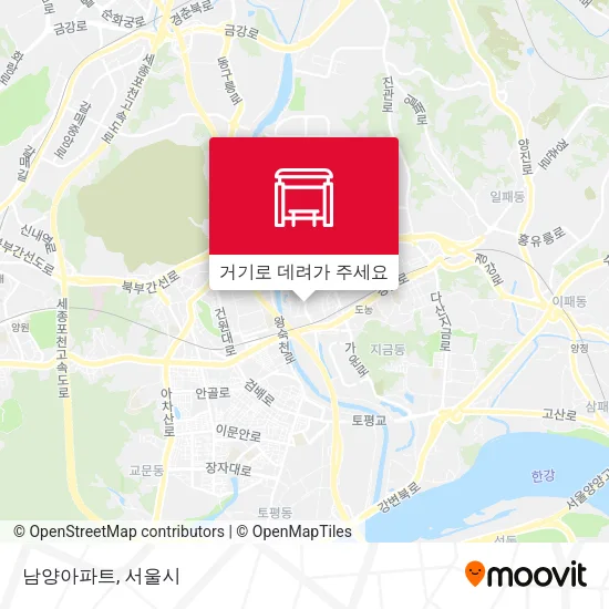남양아파트 지도