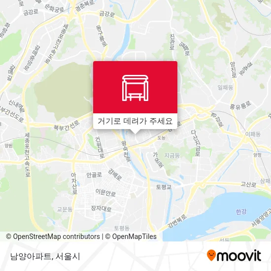 남양아파트 지도