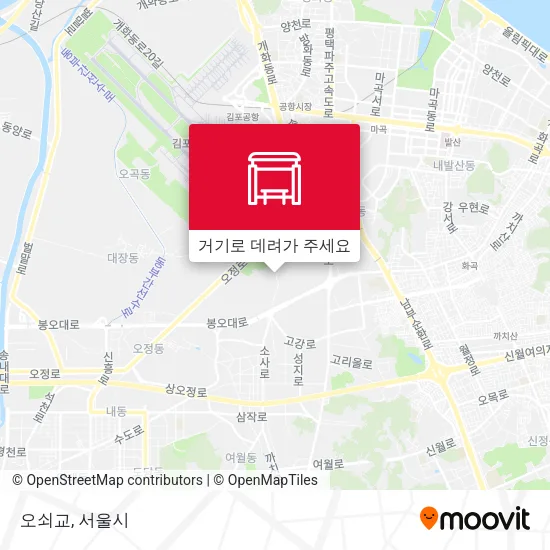 오쇠교 지도