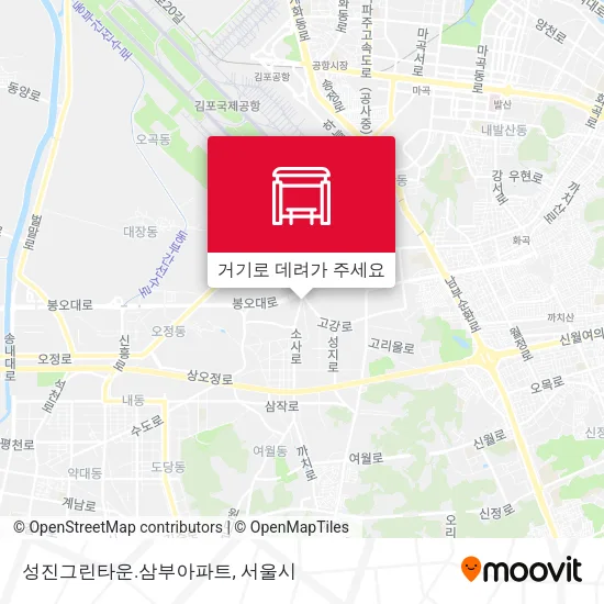 성진그린타운.삼부아파트 지도