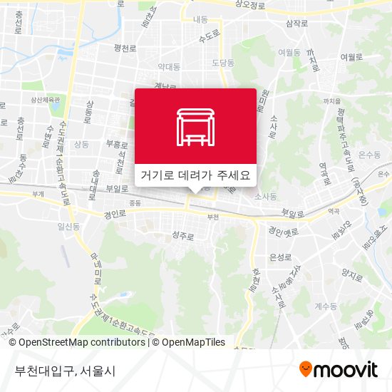 부천대입구 지도