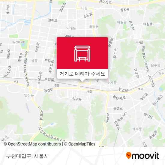 부천대입구 지도