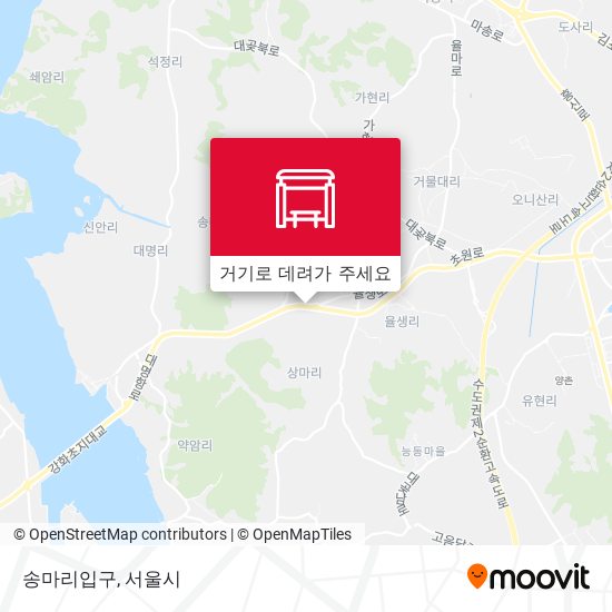 송마리입구 지도