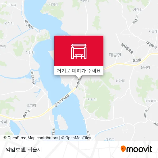 약암호텔 지도