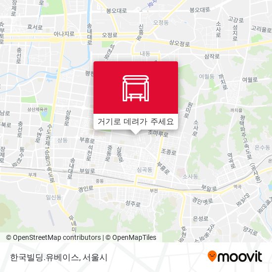 한국빌딩.유베이스 지도