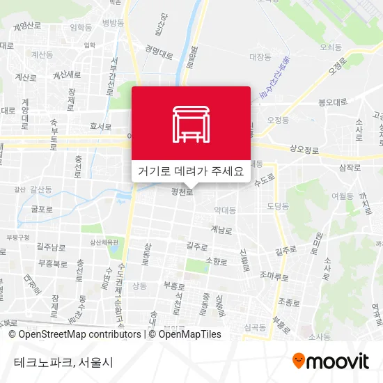 테크노파크 지도
