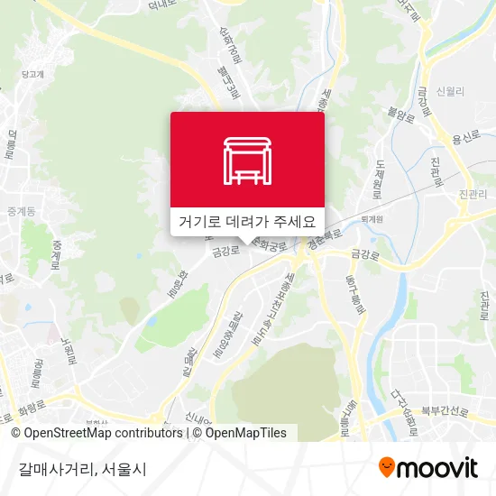 갈매사거리 지도