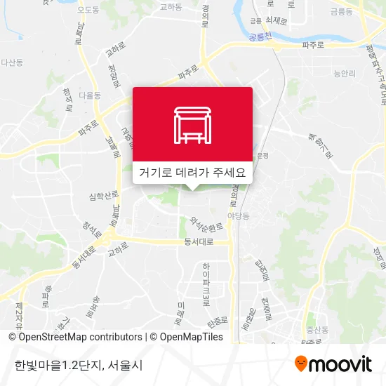 한빛마을1.2단지 지도