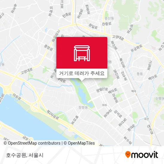 호수공원 지도