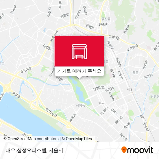 대우.삼성오피스텔 지도