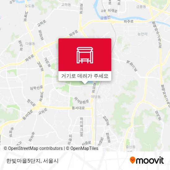 한빛마을5단지 지도