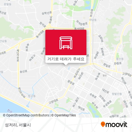 성저리 지도