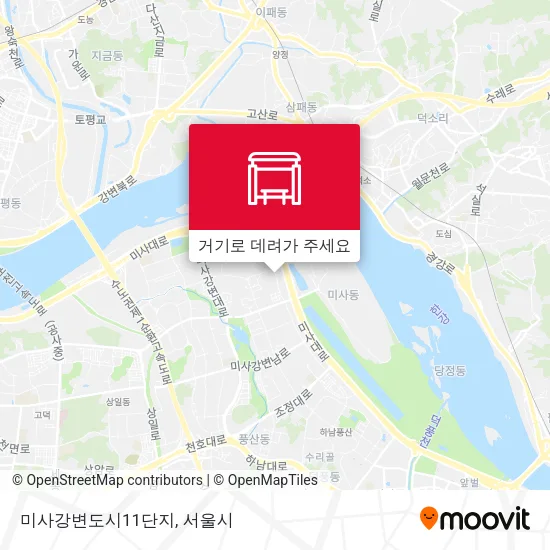 미사강변도시11단지 지도