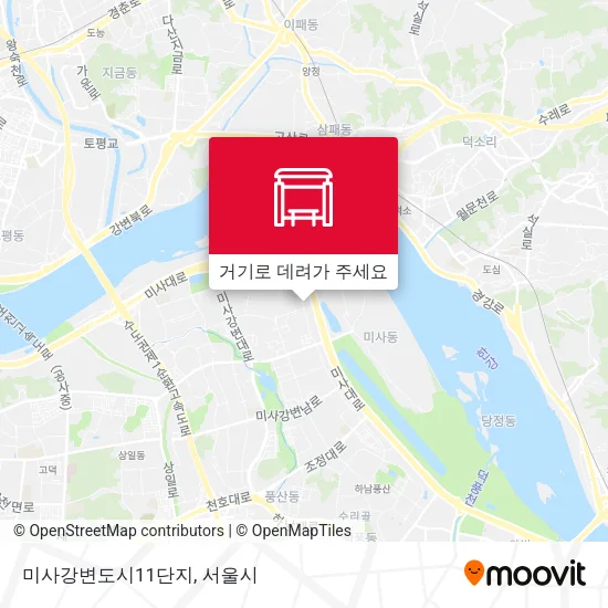 미사강변도시11단지 지도