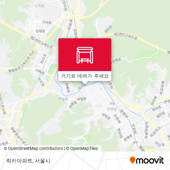 럭키아파트 지도