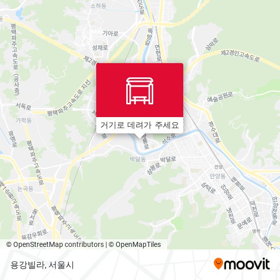 용강빌라 지도