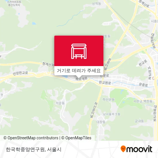 한국학중앙연구원 지도