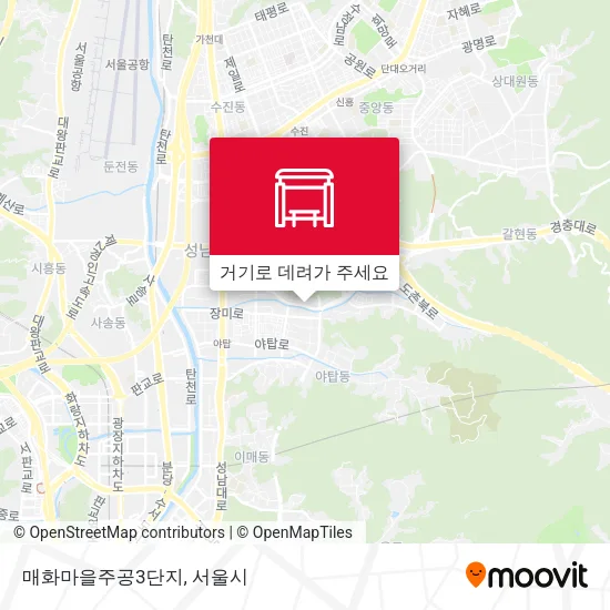 매화마을주공3단지 지도