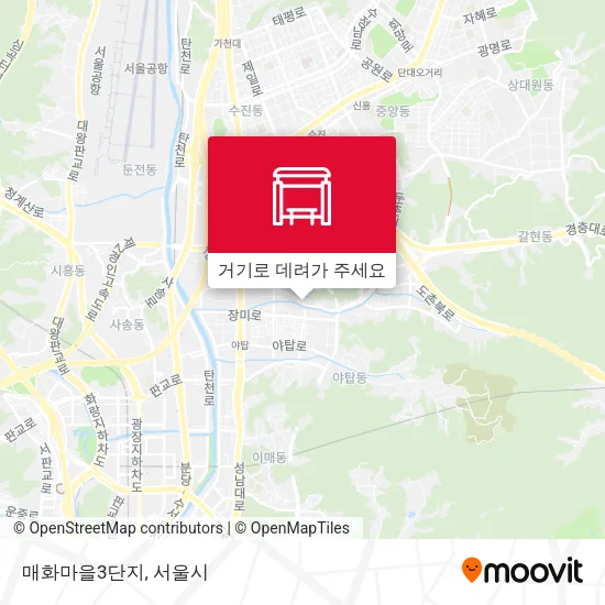 매화마을3단지 지도