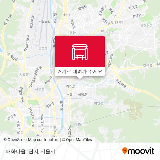 매화마을1단지 지도