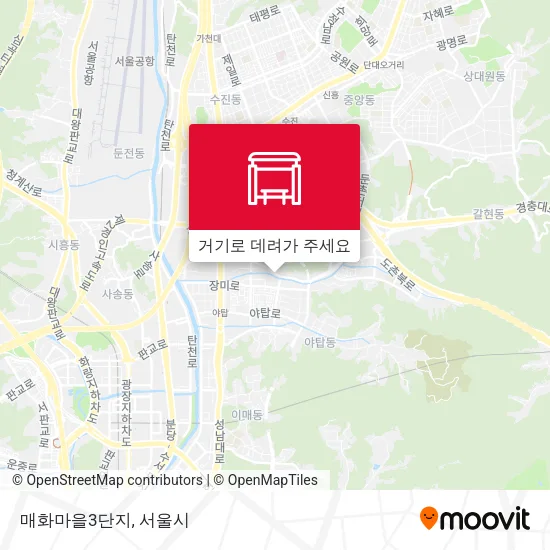 매화마을3단지 지도