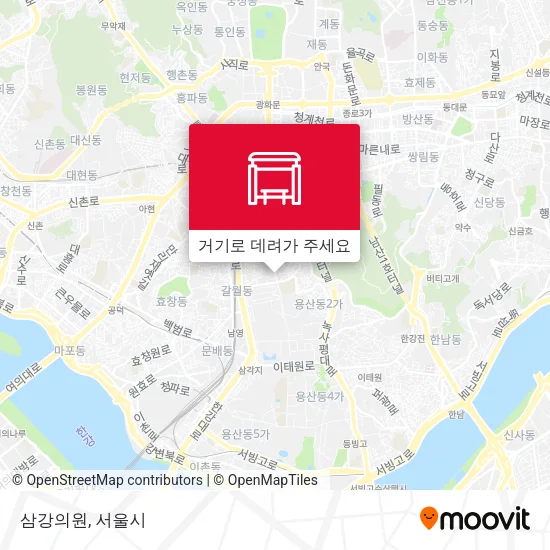 삼강의원 지도