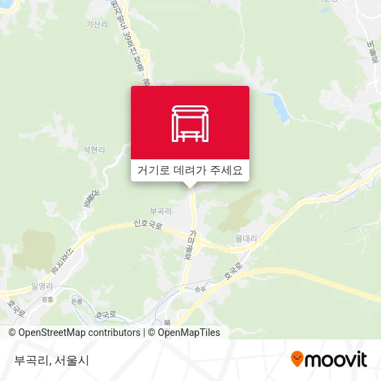 부곡리 지도