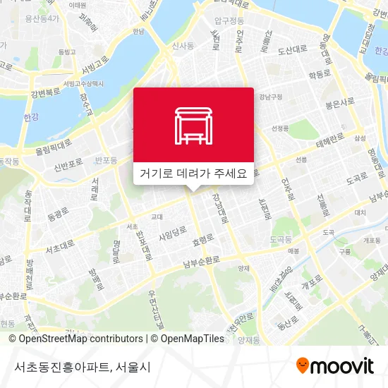 서초동진흥아파트 지도