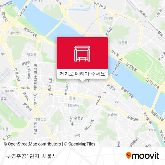 부영주공1단지 지도