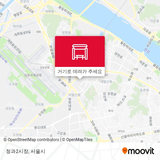 청과2시장 지도