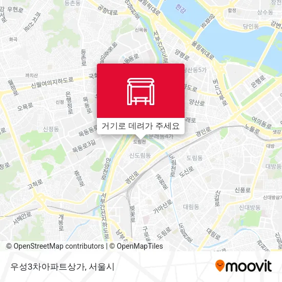 우성3차아파트상가 지도