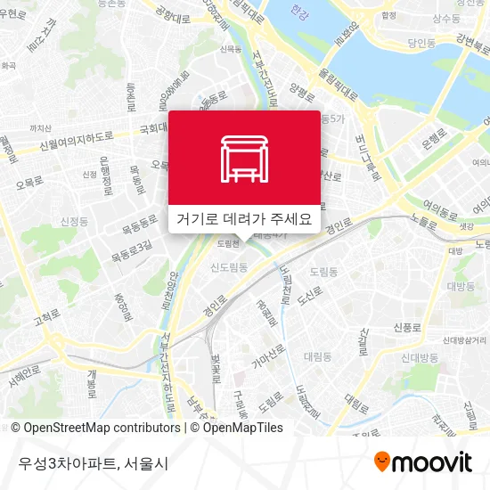 우성3차아파트 지도
