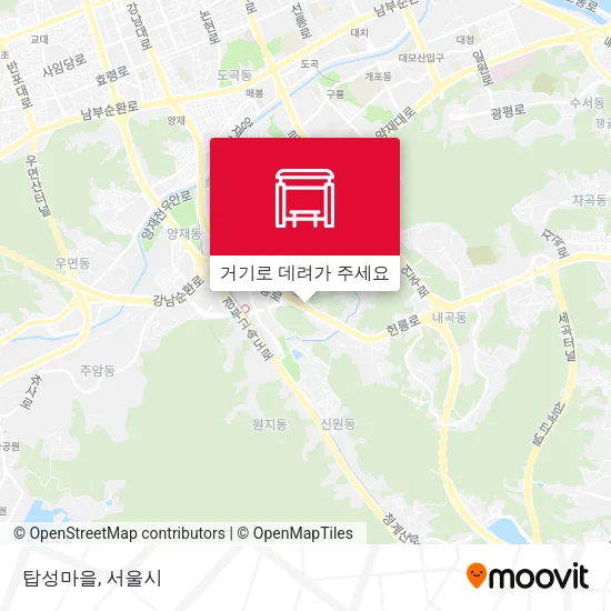탑성마을 지도