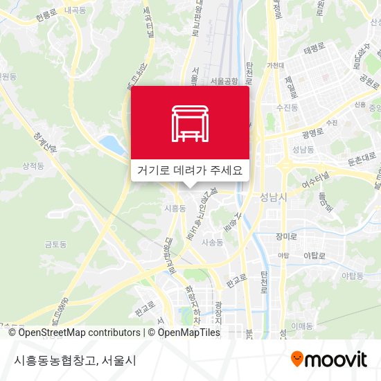 시흥동농협창고 지도