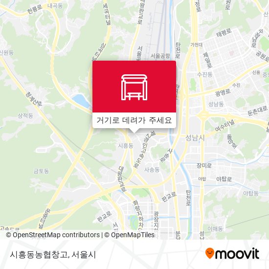 시흥동농협창고 지도